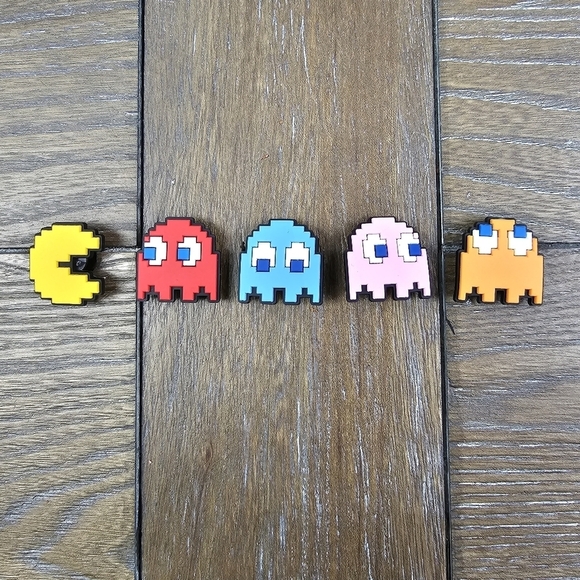 Pac-Man Croc Charms Bundle 5 - Picture 1 of 1